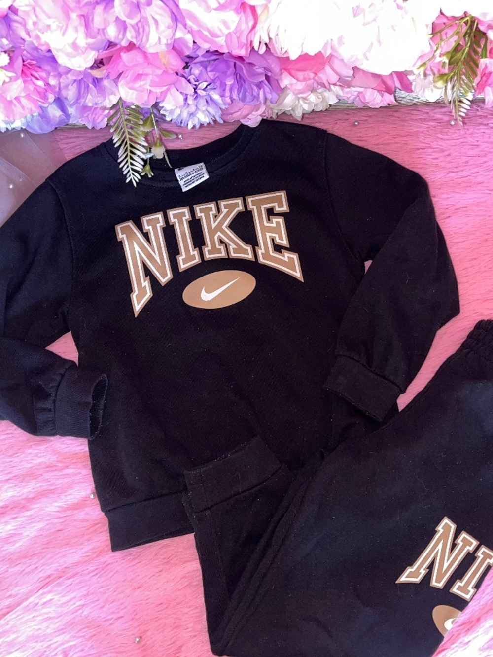 Boys Nike Set Crewneck and Sweatpants